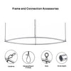 Sky Tube Ellipse Hanging Banner