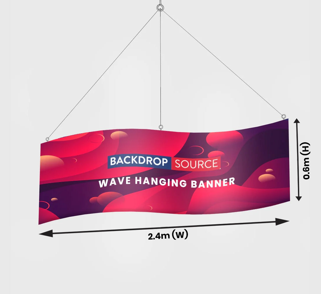 Sky Tube Wave Hanging Banner