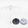 Square Market Umbrellas With Valances  – 9.8ft x 9.8ft