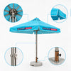 Square Patio Umbrella With Valances – 2m x 2m