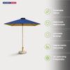 Square Patio Umbrella – 2m x 2m