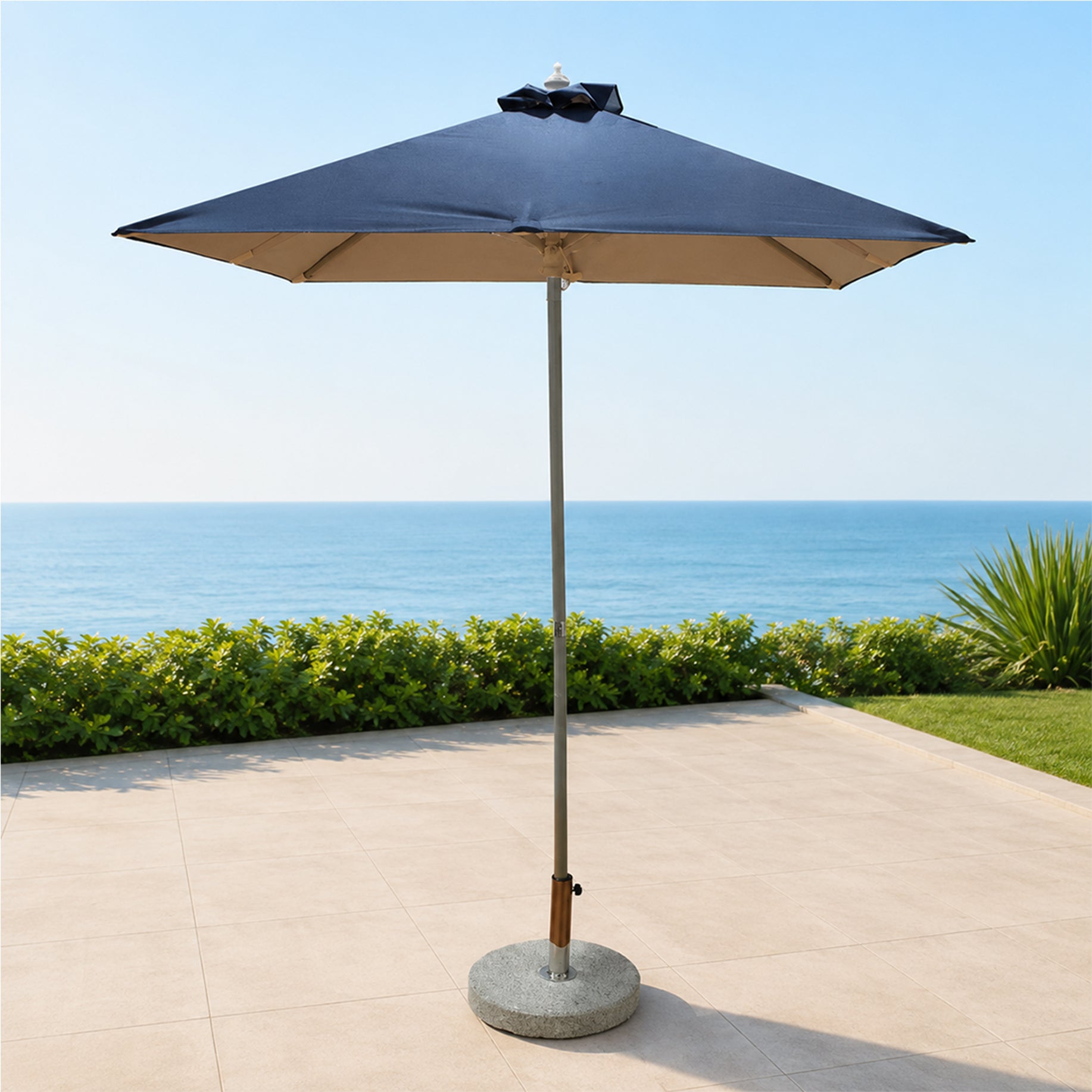 Square Patio Umbrella – 2m x 2m