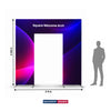 Fabric Square Welcome Arch Stand