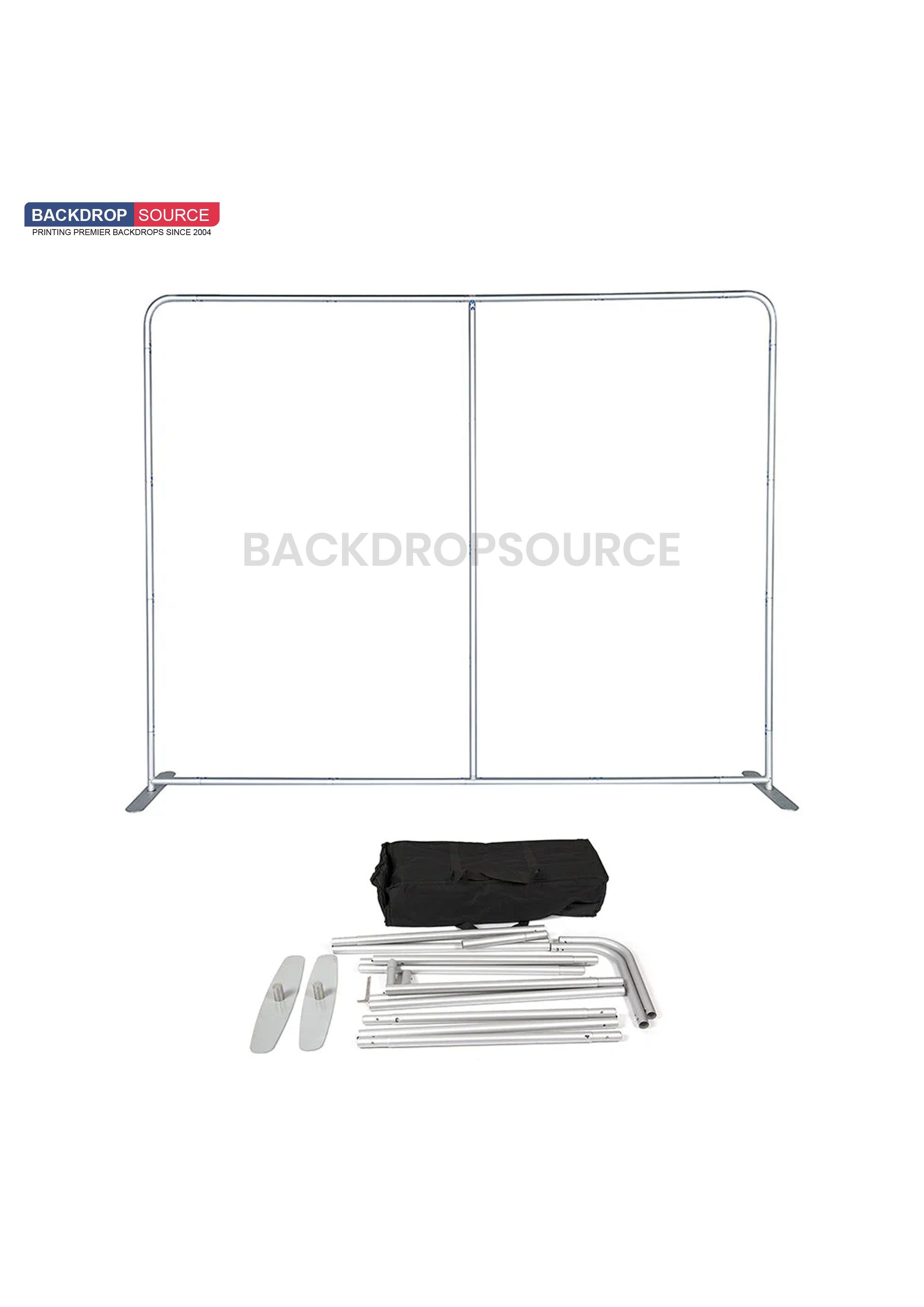 3m x 3m Straight Exhibit Pro 3-in-1 Display Kit with Hard Podium Case