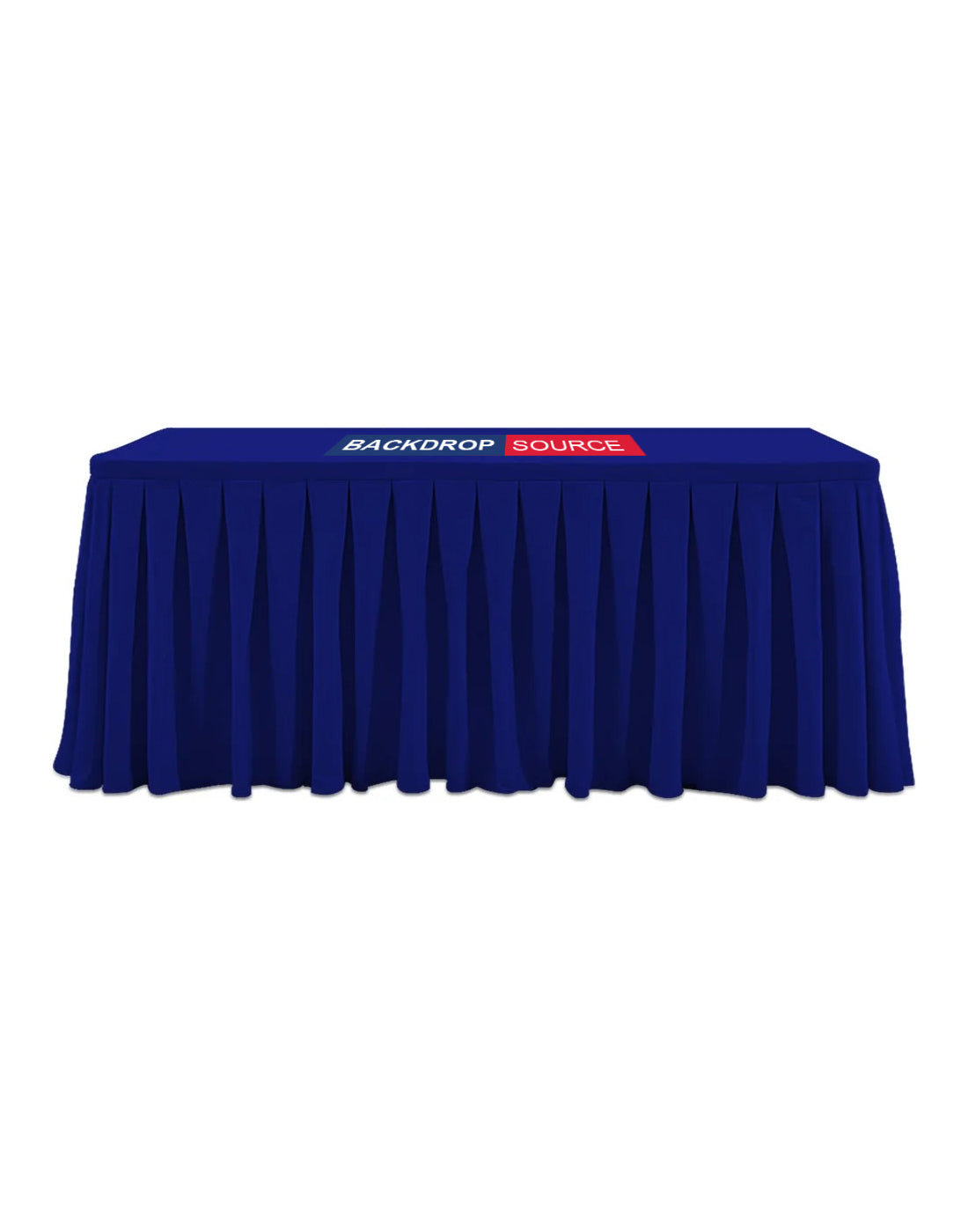 Custom Fitted Table Skirts with Top