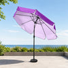 Tilting Patio Umbrellas With Valances (Iron Frame) – 2.7m x 2.7m