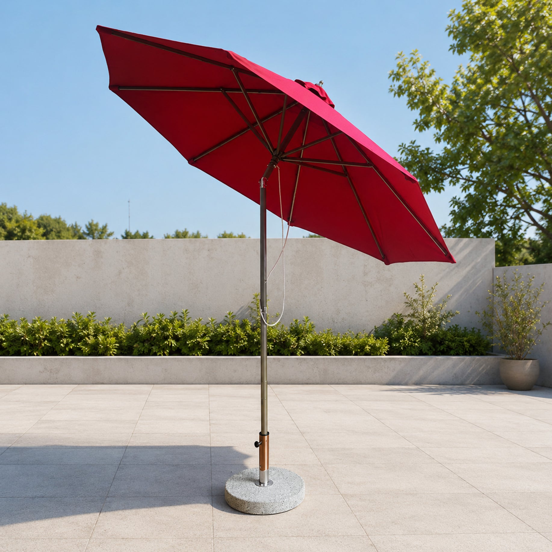 Tilting Patio Umbrellas – 2.7m x 2.7m