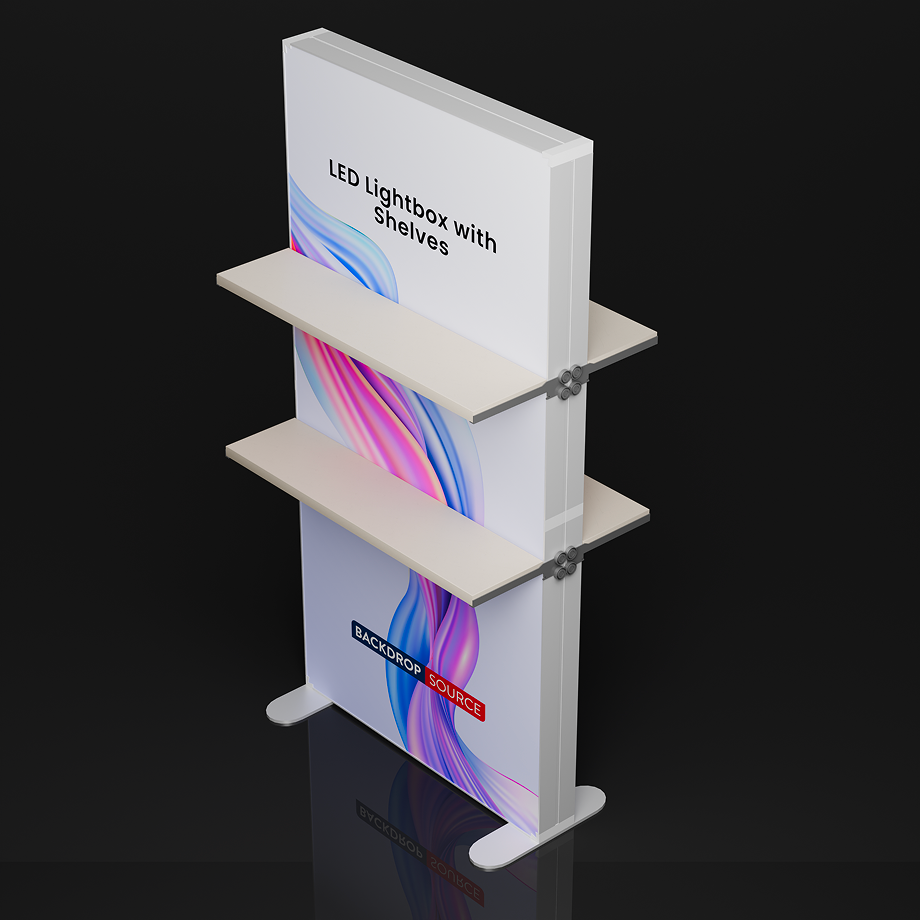 SEG LED Light Box with Shelves.