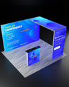 3m SEG Modular Lightbox Display for Tradeshows - Model 1