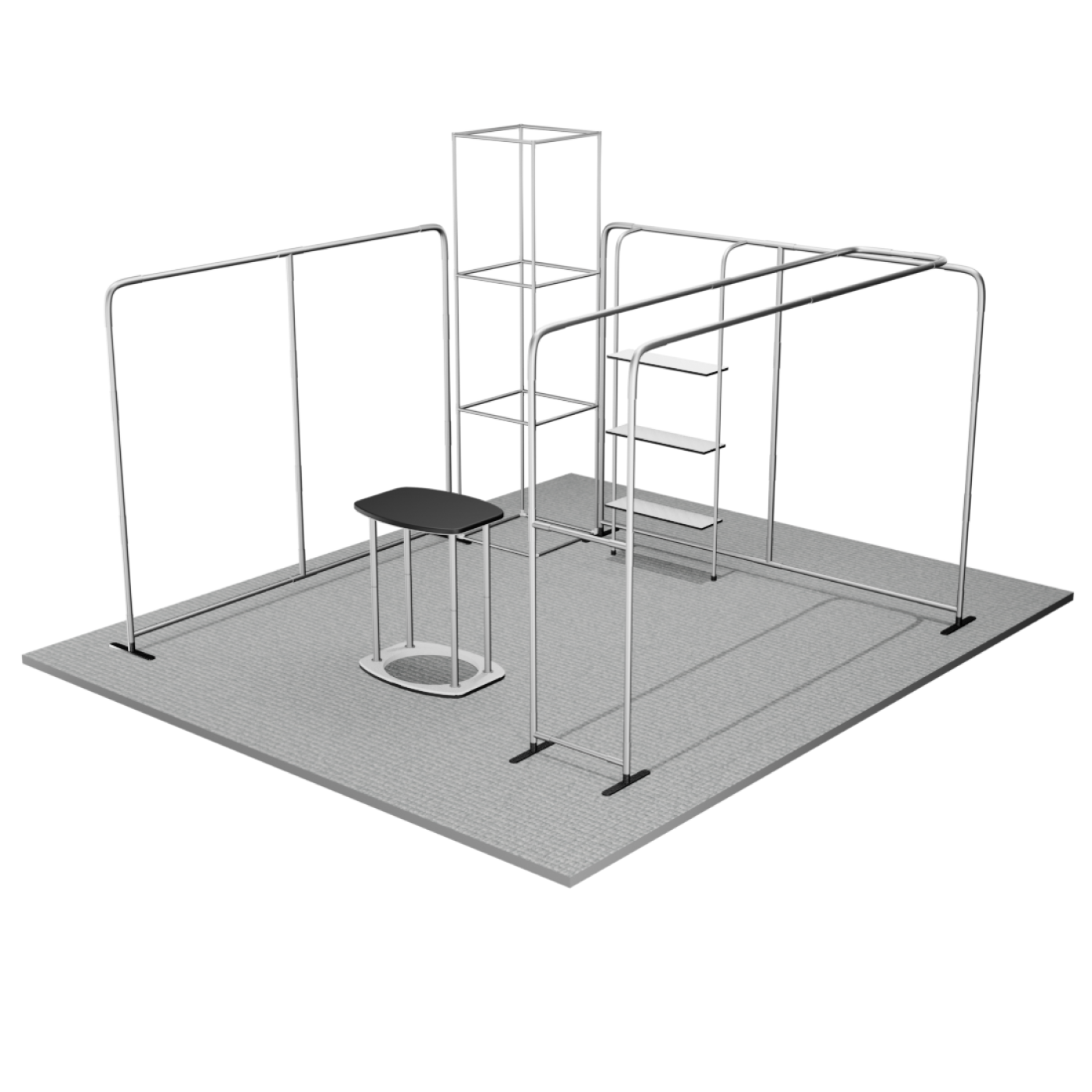 Modular Booth Kits 6m- Model 01