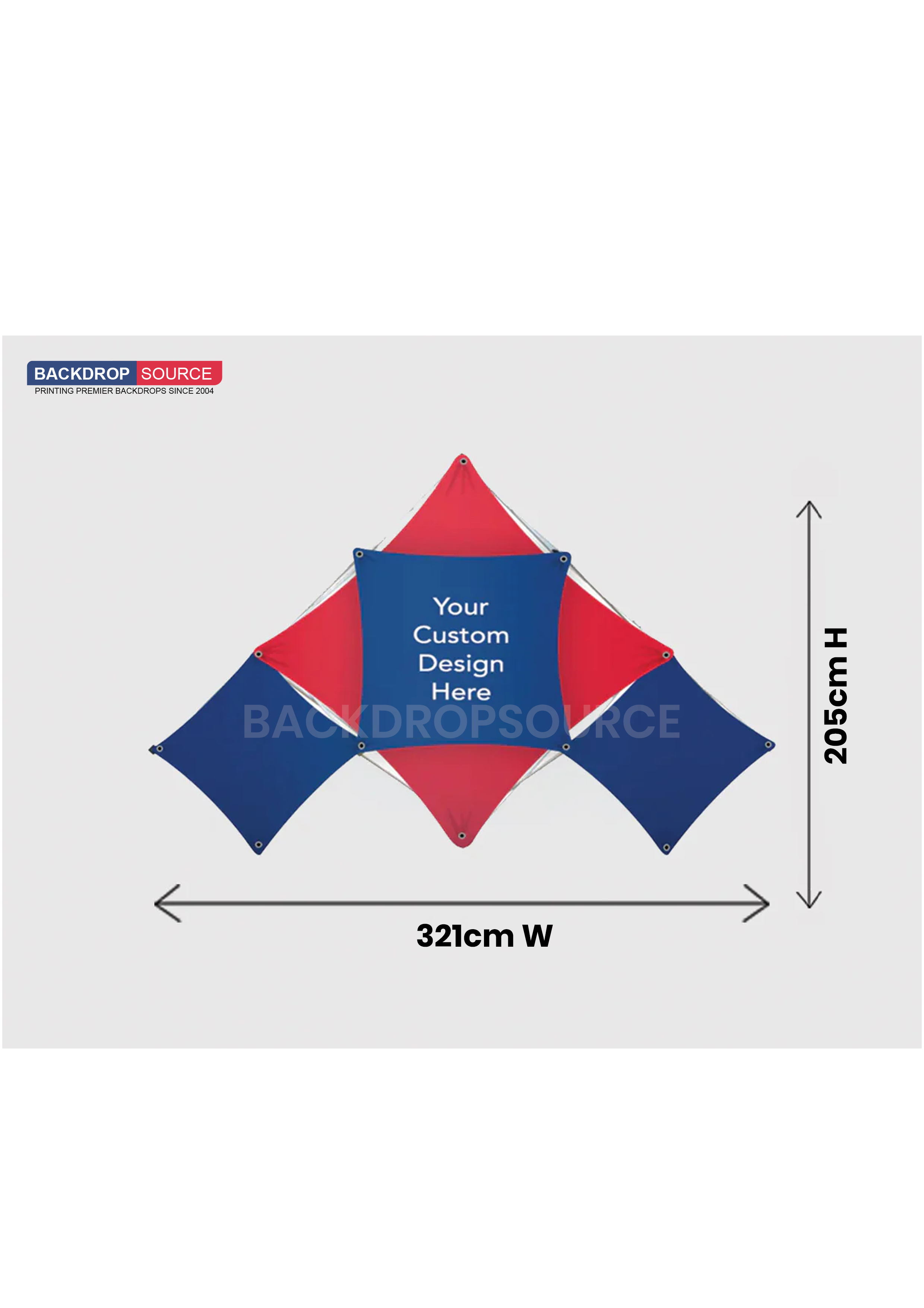 Triangular (medium) - Pop Up GeoMetrix Grid Display