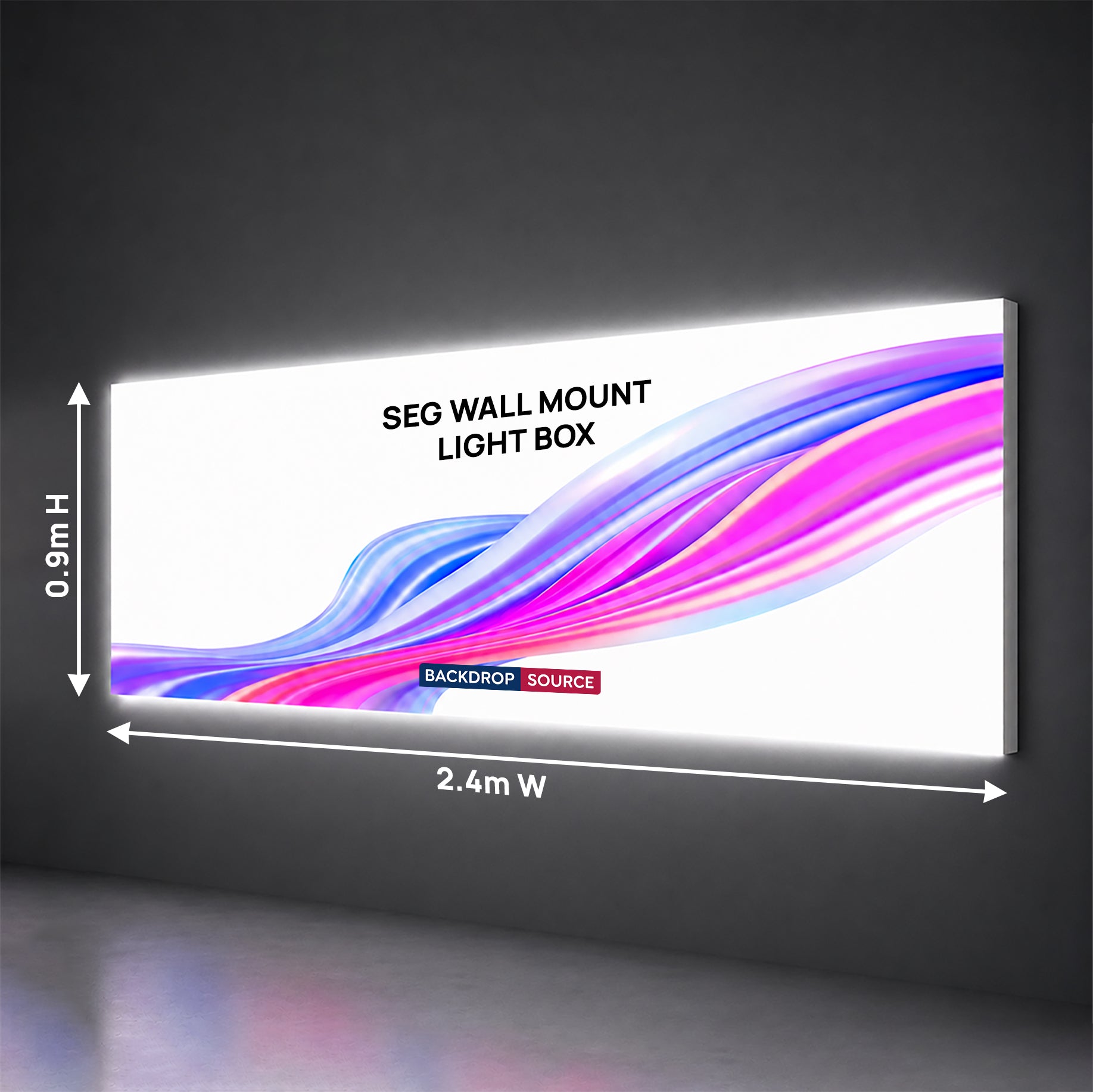 Wall-Mounted SEG Light Box