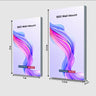 Non-Backlit Wall-Mounted SEG Fabric display - 120mm Depth