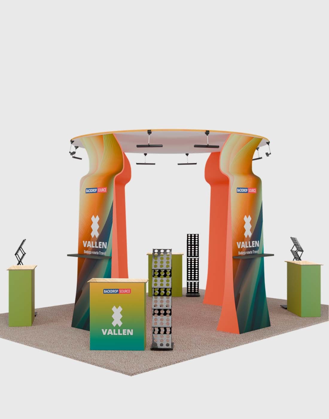 Modular Booth Kits 6m x 6m - Model 13