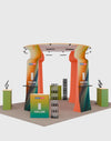 Modular Booth Kits 6m x 6m - Model 13