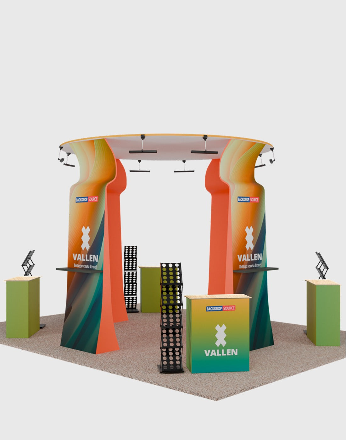 Modular Booth Kits 6m x 6m - Model 13