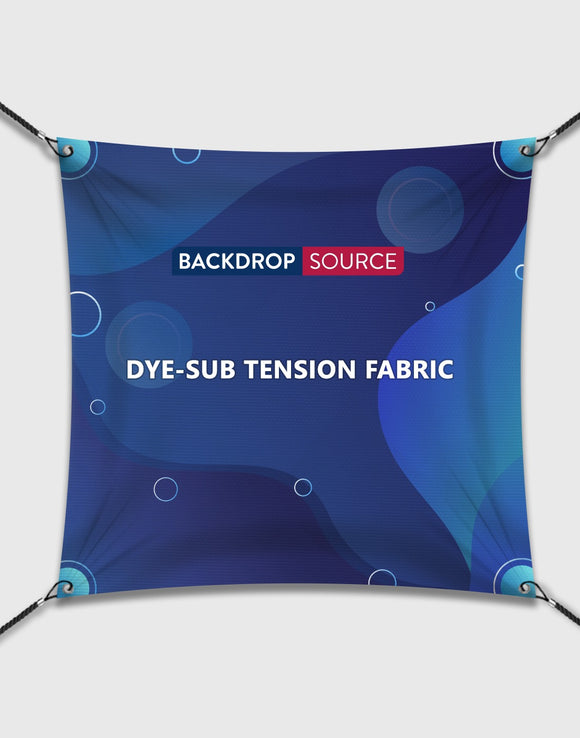 Dye-Sub Tension Fabric Banner Printing