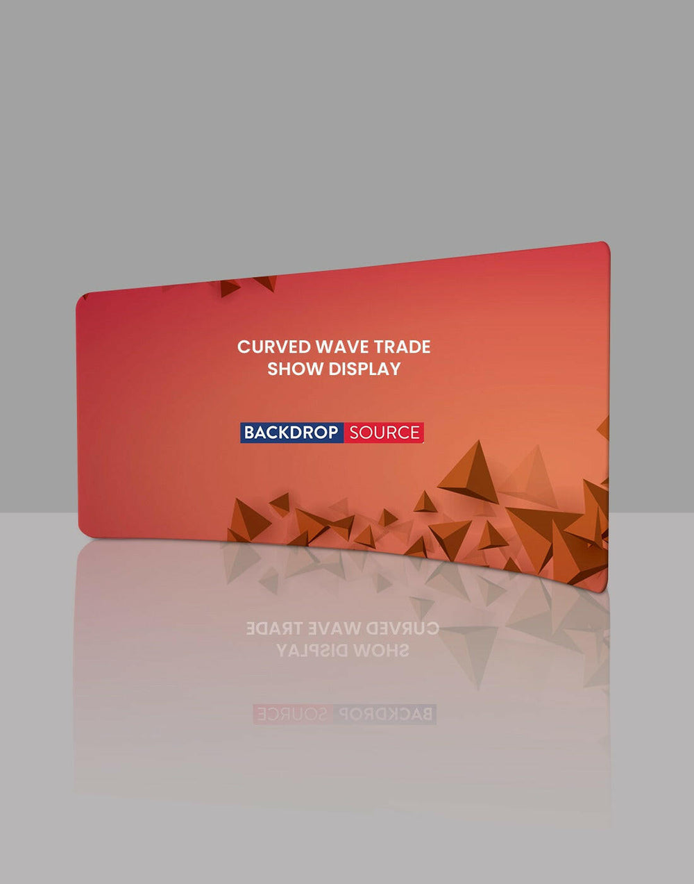 Curved Wave Trade Show Display.