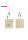 White Canvas Cotton Tote Bag.