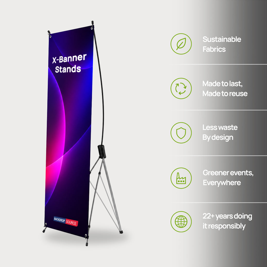 Fabric X-Banner Stands