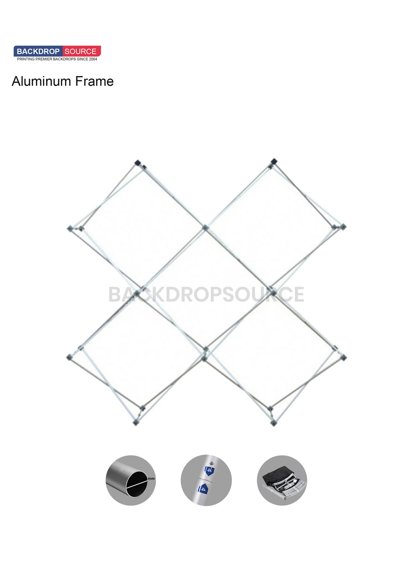 Transform Your Display: GeoMetrix Grid Stand - Easy set up