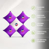 X Fabric GeoMetrix Pop Up Grid Display