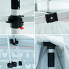 3m x 3m Fabric Event Tent with Folding Counter Table