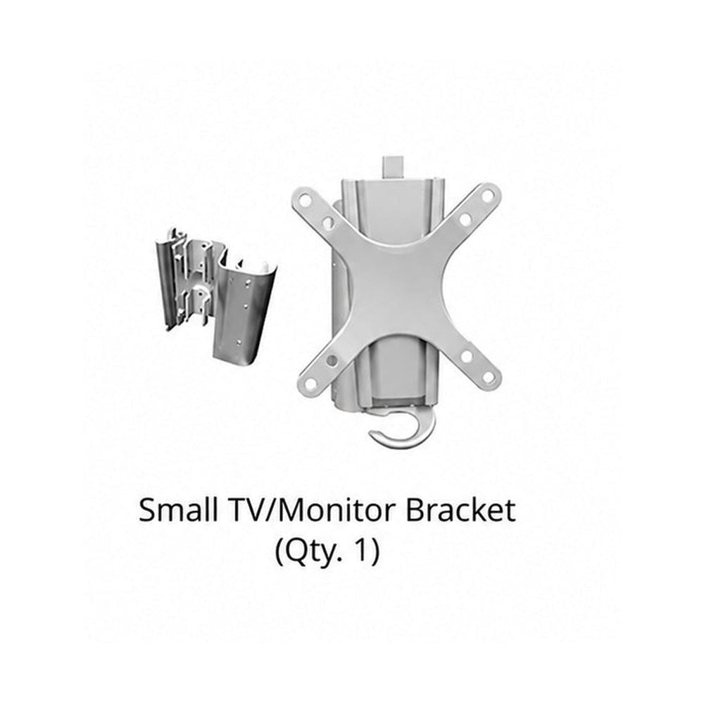 TV Rack (TV/monitor bracket) - included in Magnetic Fabric Banner Stand Exhibition Kit with L-Shaped Display