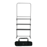 Portable Fabric Display Shelves.