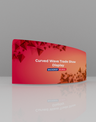 Curved Wave Trade Show Display.