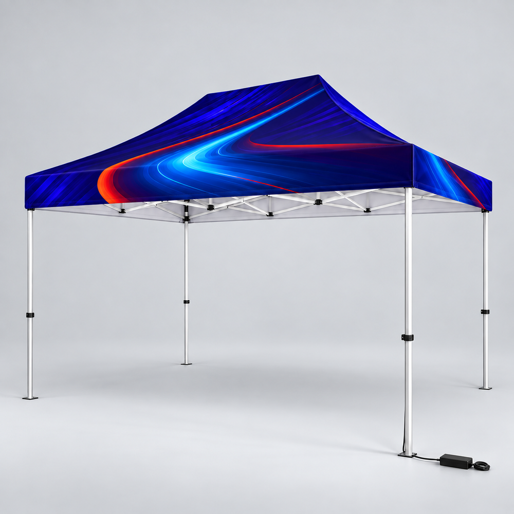 10x15 Lighted Canopy Tent
