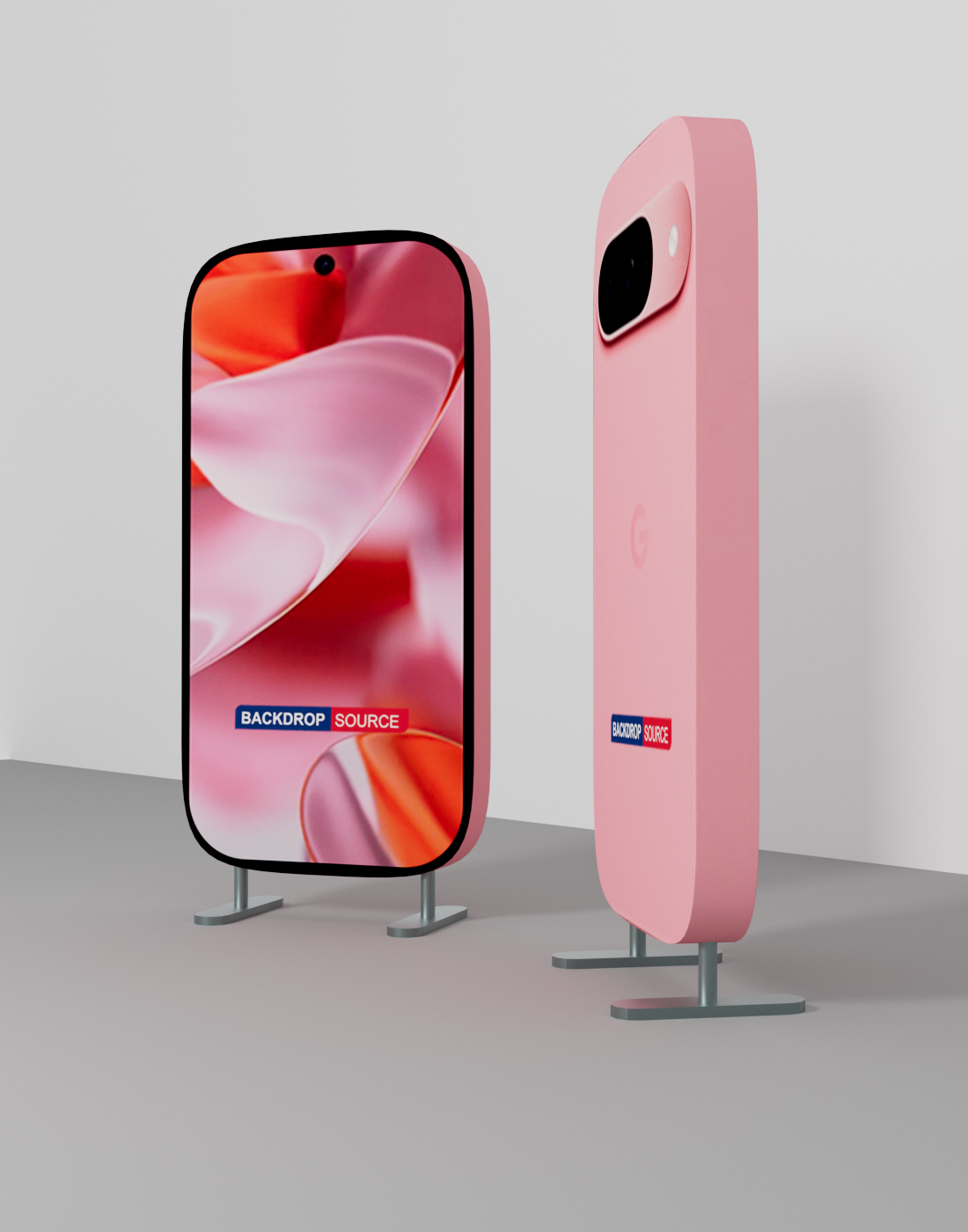 Mobile-Shaped Exhibition Display