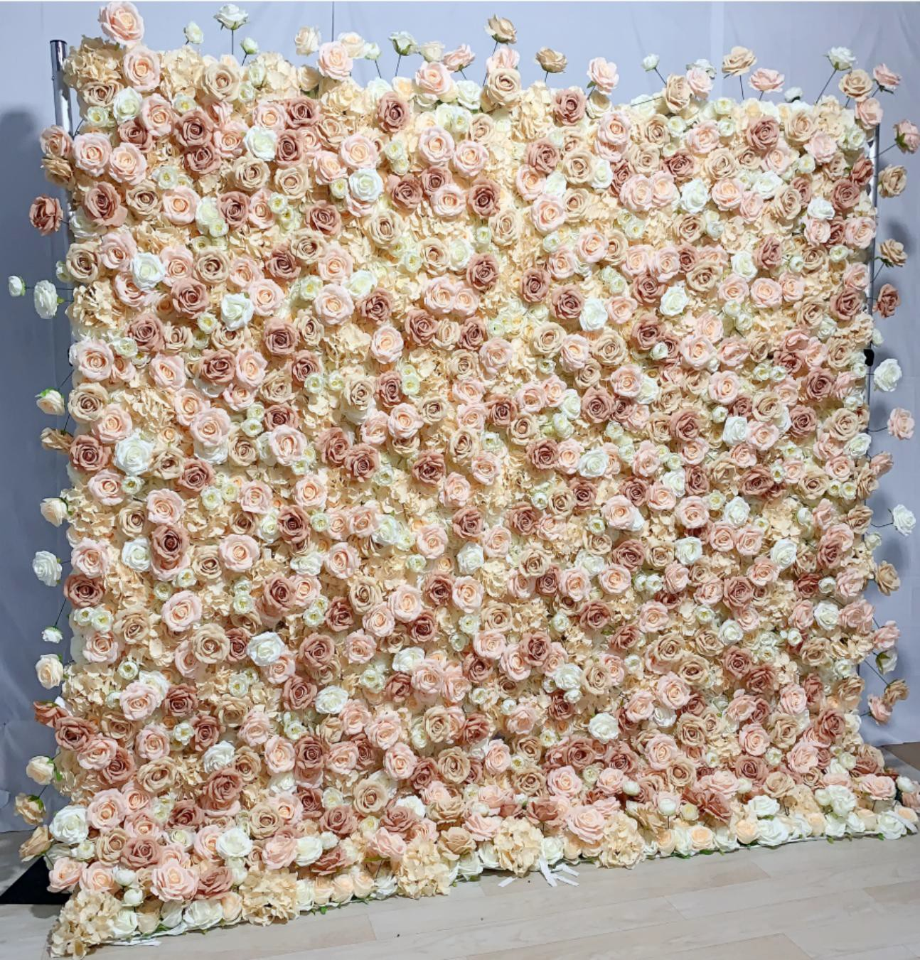Artificial Floral Event Wall Backdrop – Style 13