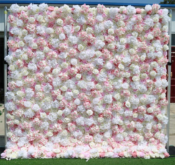 Artificial Floral Event Wall Backdrop – Style 19