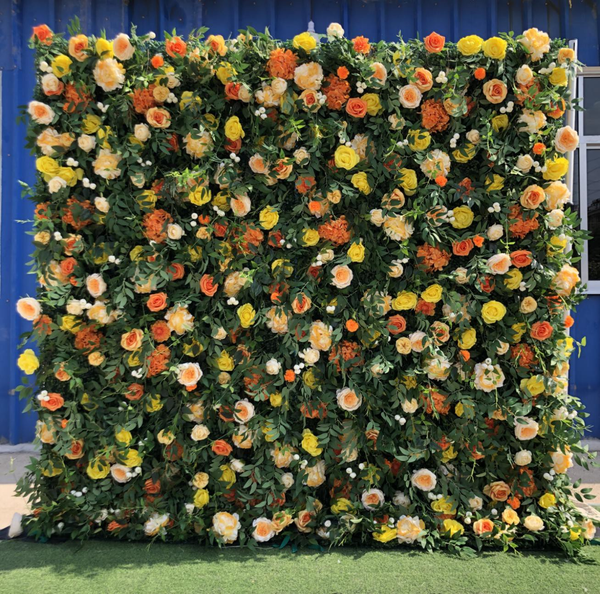 Artificial Floral Event Wall Backdrop – Style 20