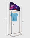 Inclined Apparel Wall