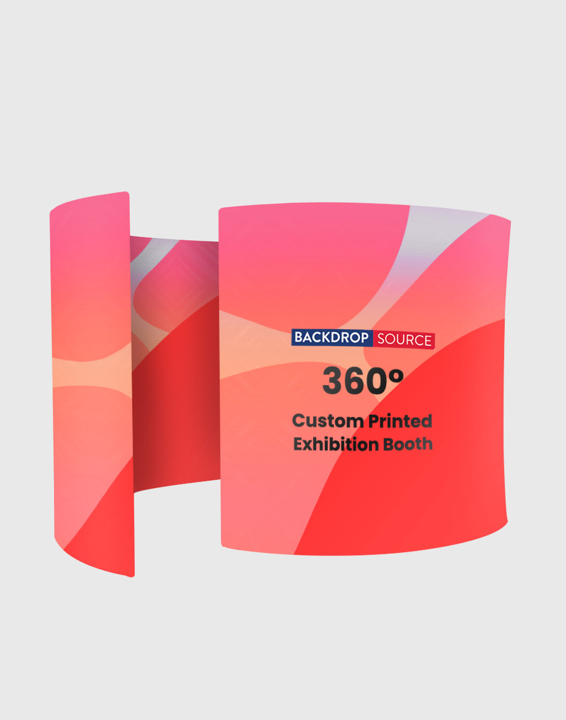 360° Custom Printed Photo Booth Exhibition Backdrop Wall