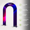 Fabric Full Open Arch Stand