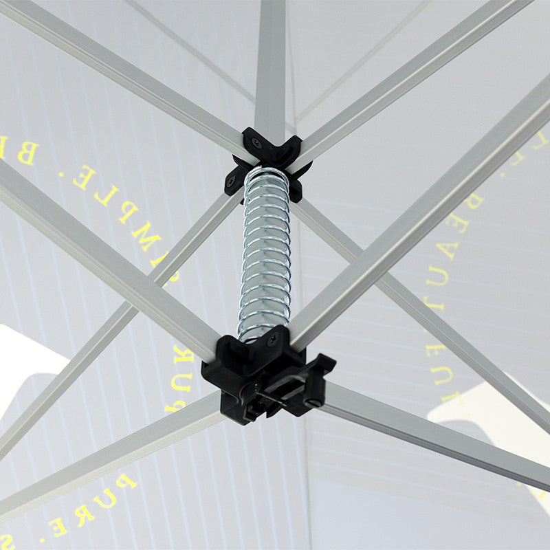 3m x 3m Fabric Canopy Kit with L-Shaped Wings & 4 TV Displays