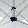 3m x 3m Fabric Canopy Kit with L-Shaped Wings & 4 TV Displays