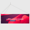 L Shape Hanging Banner.