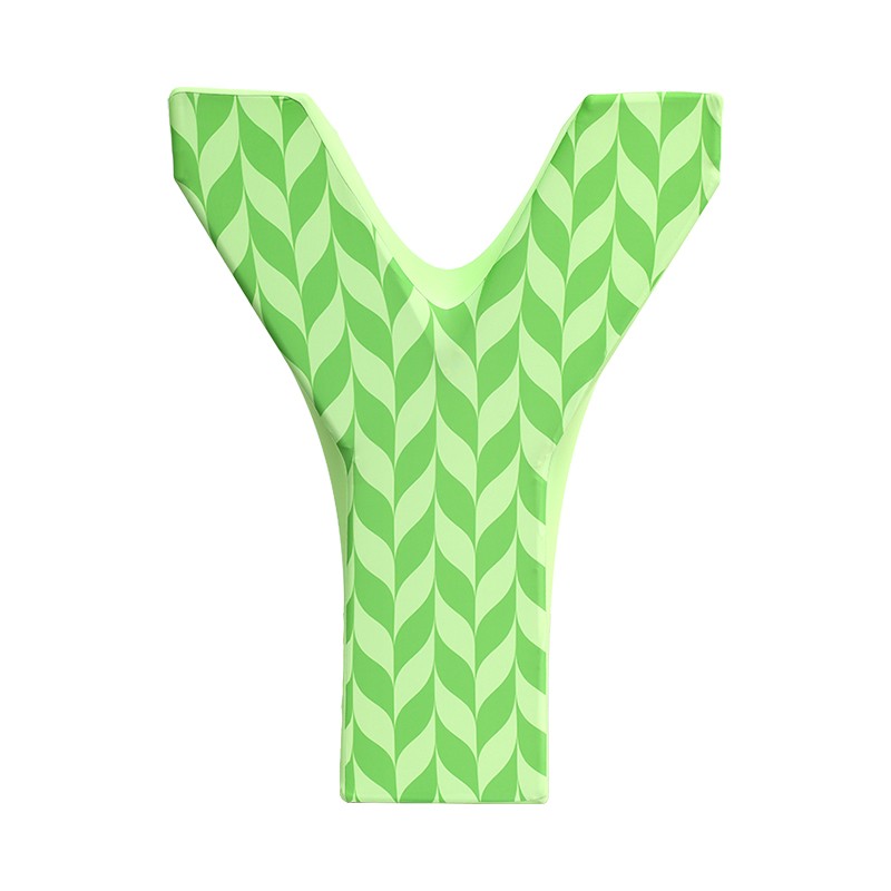 Freestanding 3D Alphabet Stand