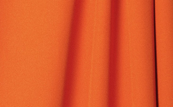 Tangerine Wrinkle-Resistant Background - Backdropsource New Zealand