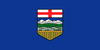 Alberta Provincial Flag in TrueKolor Wrinkle Free Fabric