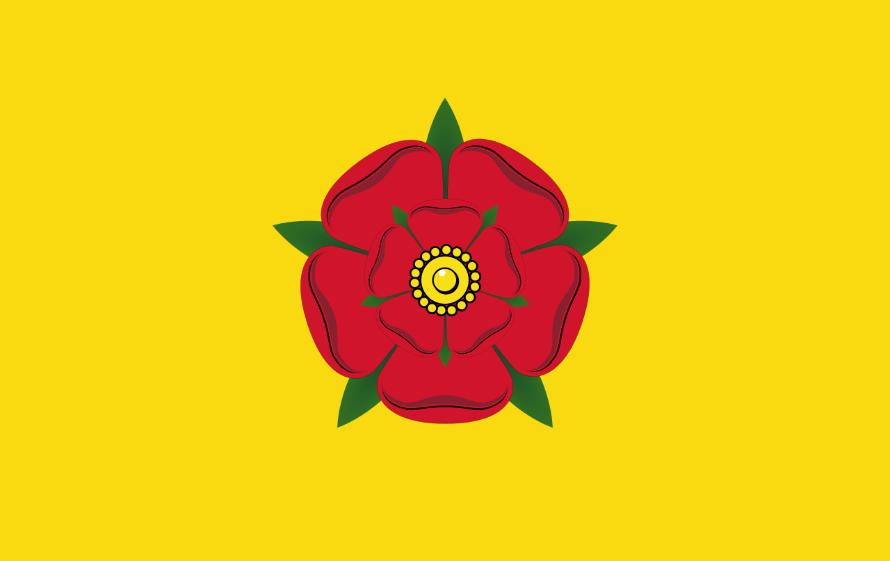 Lancashire County Flag in TrueKolor Wrinkle Free Fabric