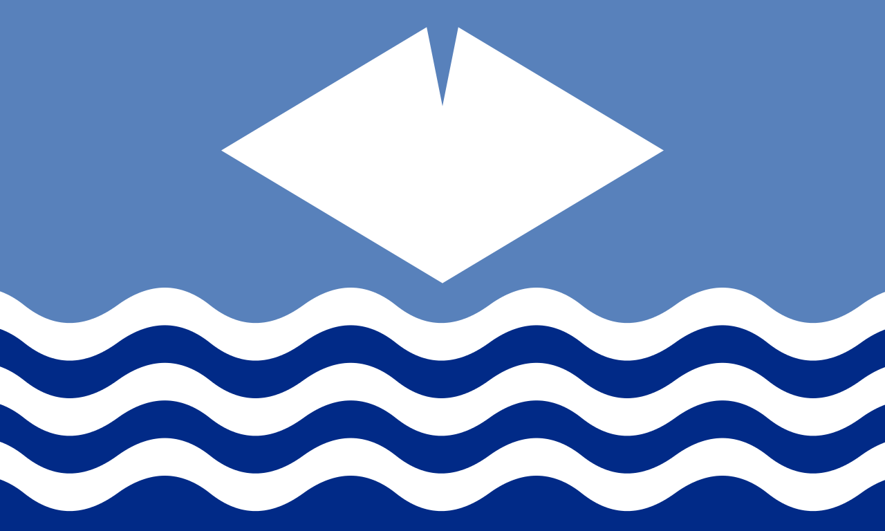 Isle of Wight County Flag in TrueKolor Wrinkle Free Fabric