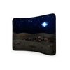 Christmas Bethlehem Night Scene CURVED TENSION FABRIC MEDIA WALL