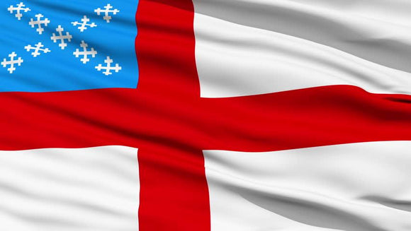 Episcopal Flag in TrueKolor Wrinkle Free Fabric