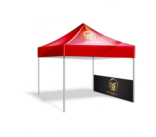 Heavy Duty Aluminum Gazebo - 6m W x 3m H