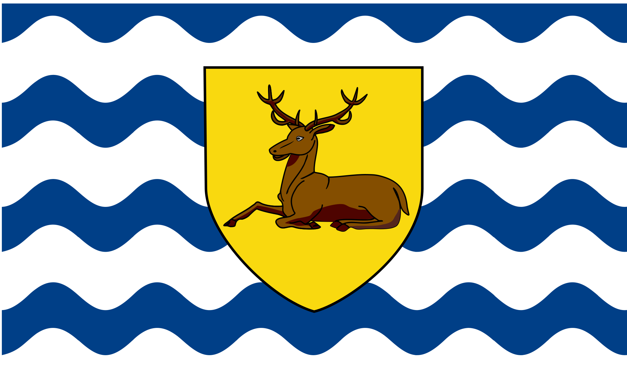 Hertfordshire County Flag in TrueKolor Wrinkle Free Fabric